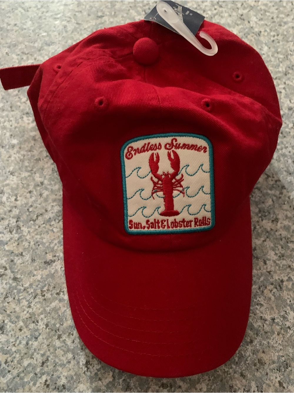 Universal Thread Lobster Patch Sun,Salt& Lobster Rolls Hat